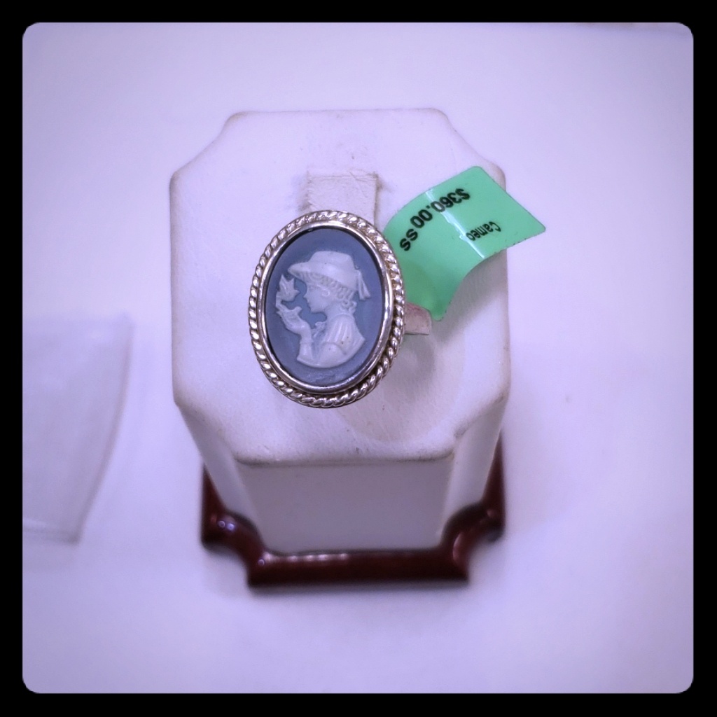 Sterling Silver Chameo Ring